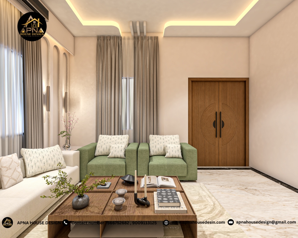 Formal Drawing Room & Dual-Tone Seating